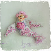 Куклы и игрушки handmade. Livemaster - original item interior doll: THE BIRD SIRIN. Handmade.