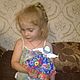 Order Horovodnye educational doll. Rukodelki from Mari. Livemaster. . Stuffed Toys Фото №3