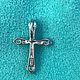 Pendant cross silver 925 with cubic Zirconia, Holland. Vintage pendants. Dutch West - Indian Company. My Livemaster. Фото №5
