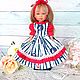  Vestida de Azul, Antonio Juan. Одежда для кукол. Alex Makarenko CuteDollDress (wintersky). Интернет-магазин Ярмарка Мастеров.  Фото №2
