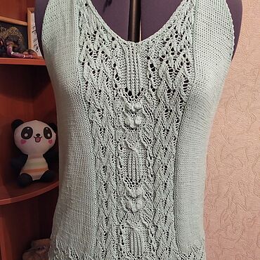 Одежда ручной работы. Ярмарка Мастеров - ручная работа Майки: " Лето". Handmade.