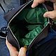 Сумка-планшет из натуральной кожи. Сумка через плечо. VIKING LEATHER CRAFT. Ярмарка Мастеров.  Фото №6