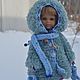 Fur coat, mittens, gaiters and scarf for Paola Reina doll. Clothes for dolls. DominikaSamara. My Livemaster. Фото №6