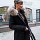 Parka-windbreaker jacket with natural raccoon fur. Parkas jacket. milan-parki. Online shopping on My Livemaster.  Фото №2