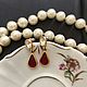 Винтаж: Monet винтажные серьги. Серьги винтажные. Vintage_jewelry_nsk (Ольга и Светлана). Интернет-магазин Ярмарка Мастеров.  Фото №2