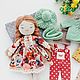 Кукла вязаная с набором одежды. Амигуруми куклы и игрушки. Marishka_Toys. Интернет-магазин Ярмарка Мастеров.  Фото №2
