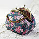 Order Cosmetic Bag with Clasp, Tea Roses. Vash sacvoyage. Livemaster. . Beauticians Фото №3