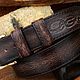 Belt men's leather. Straps. Marik Leather Craft. My Livemaster. Фото №4