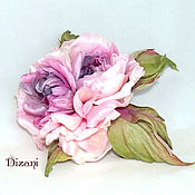Цветы и флористика handmade. Livemaster - original item Rose Heart. FABRIC FLOWERS. Silk flowers. Handmade.