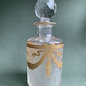 Винтаж handmade. Livemaster - original item Vintage perfume bottle France early 20th century Saint Louis Perfume. Handmade.