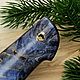 Нож S390 Куница , рукоять: Притин мокумэ-ганэ, кап клена, форм. ножны. Ножи. Кузница «Вострый нож», г. Ворсма. Ярмарка Мастеров.  Фото №4