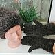 Комплект из шапки и перчаток. Комплекты головных уборов. ЛАСКОВОЕ ТЕПЛО (AffectionateWarmth). Ярмарка Мастеров.  Фото №6