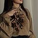 Брошь цветок. Брошь-булавка. attire.2u. Интернет-магазин Ярмарка Мастеров.  Фото №2