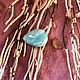 Ларимар. Кабошон 7. Кабошоны. Gems for Art (Indianstones). Ярмарка Мастеров.  Фото №4