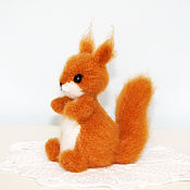 Куклы и игрушки handmade. Livemaster - original item Amigurumi dolls and toys: Squirrel. Handmade.