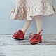 Обувь для кукол Blythe Блайз, ботинки красные. Одежда для кукол. StasyDollHouse  Анастасия. Ярмарка Мастеров.  Фото №6