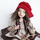 Author's doll little Red riding Hood. Dolls. LyudmilaDoll. Online shopping on My Livemaster.  Фото №2