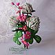 Заказать БЕЛЫЙ КЛЕВЕР. ЦВЕТЫмания (FLOWERmania). Ярмарка Мастеров. . Брошь-булавка Фото №3