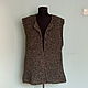 Knitted grey vest, Vests, Moscow,  Фото №1