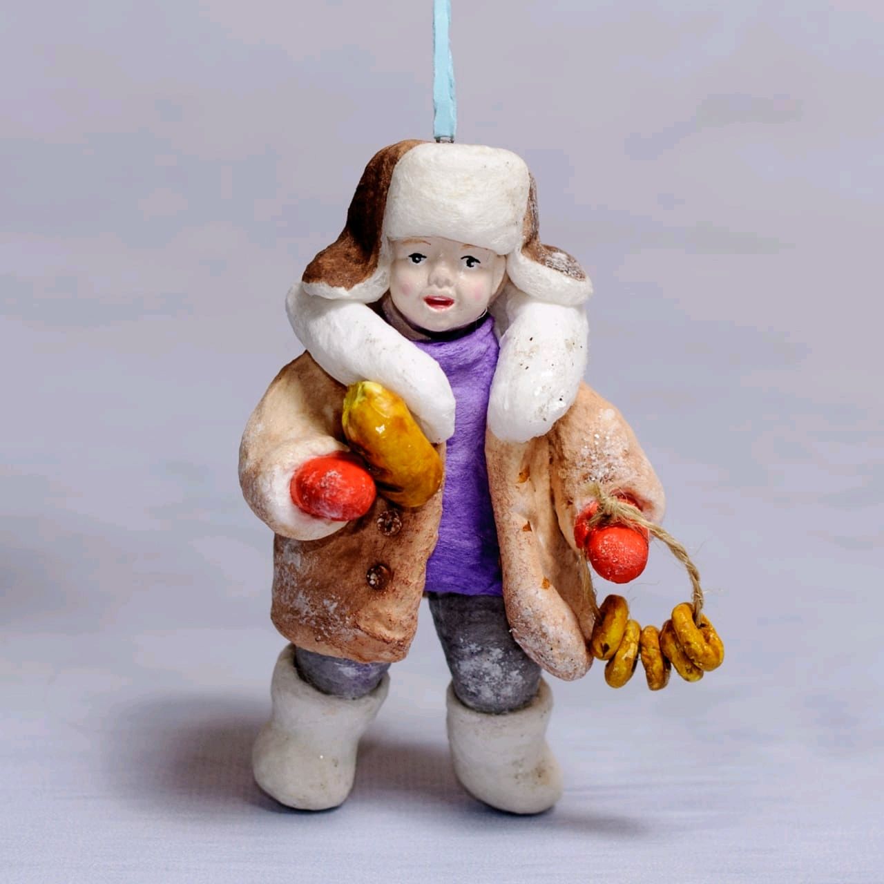 Игрушки из ваты мастер класс