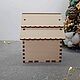 КД-009 Заготовка из фанеры Домик 10*8*8 см. Заготовки для декупажа и росписи. Ясно_Облачно. Ярмарка Мастеров.  Фото №4