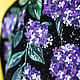Белый свитшот с росписью сиренью - Lilac. Свитшоты. Даша Лапшина - Роспись Одежды. Ярмарка Мастеров.  Фото №10