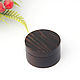 Round box made of wenge wood, Gift wrap, Vladimir,  Фото №1
