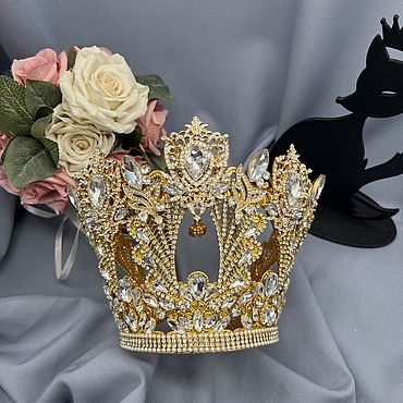 Украшения ручной работы. Ярмарка Мастеров - ручная работа Корона. Handmade.