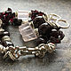 Garnet bracelet, Bead bracelet, Murmansk,  Фото №1