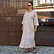 Copy of Maxi linen dress with embroidery, Dresses, Novosibirsk,  Фото №1