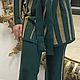 Emerald green suit, suit, cardigan and pants. Suits. elmdesign (ELMDESIGN). Online shopping on My Livemaster.  Фото №2
