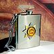207 ml flask with symbols of Russia 'GRU of Russia'. Flask. patriotic-world. My Livemaster. Фото №4