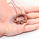 Pendant-Amulet made of wood ' Spiral'. Pendant. OakForest Wooden Jewelry. My Livemaster. Фото №4