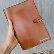 Канцелярские товары handmade. Livemaster - original item Cover notebook. Handmade.