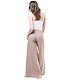 Beige Palazzo pants made of 100% linen. Pants. LINEN & SILVER ( LEN i SEREBRO ). My Livemaster. Фото №6