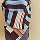 Джемпер оверсайз " Хлопковый Color Block". Джемперы. FAVORITE KNITWEAR (Наталья). Ярмарка Мастеров.  Фото №5