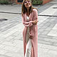 Order Long pink cardigan. SHAPAR - knitting clothes. Livemaster. . Cardigans Фото №3
