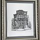Графика "Викторианский дом". Картины. ARTbotanika. Ярмарка Мастеров.  Фото №5