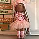 Интерьерная текстильная кукла фигуристка( портретная). Портретная кукла. Мария (MayDay-dolls). Интернет-магазин Ярмарка Мастеров.  Фото №2
