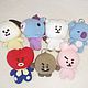   брелоки Bt21, Амигуруми куклы и игрушки, Катайск,  Фото №1
