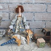 Куклы и игрушки handmade. Livemaster - original item Кукла в стиле Тильда "Дочь туманного альбиона". Handmade.