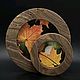 Картины в оправе из древесины. Картины. Woodandtime. Интернет-магазин Ярмарка Мастеров.  Фото №2