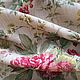Льняная ткань для штор розы Sanderson -английская портьерная ткань лен. Ткани. 'Эксклюзивные английские ткани'. Ярмарка Мастеров.  Фото №4