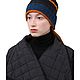 Заказать Шапка ручной работы из мериносовой шерсти. marivladikniting. Ярмарка Мастеров. . Шапки Фото №3