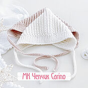 Материалы для творчества handmade. Livemaster - original item Master class crochet cap\ crochet hat MK PDF. Handmade.