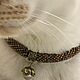 Order Collars,collar,for cat,for dog. Kairos. Livemaster. . Dog - Collars Фото №3