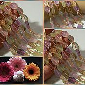 Материалы для творчества handmade. Livemaster - original item Assorted Citrine beads, amethyst lavender, prenite. Thread. Handmade.