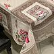 Скатертная рогожка "Прованс". Скатерти. DolesMade (Олеся). Ярмарка Мастеров.  Фото №4