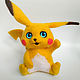 felt toy: Pokemon Pikachu. Felted Toy. Nika Yakicheva. Online shopping on My Livemaster.  Фото №2