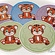Order Potholders 'tigrulya'. Naughty FancyWork (applique4you). Livemaster. . Potholders Фото №3